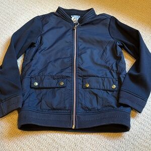 Jacadi boys navy jacket size 10